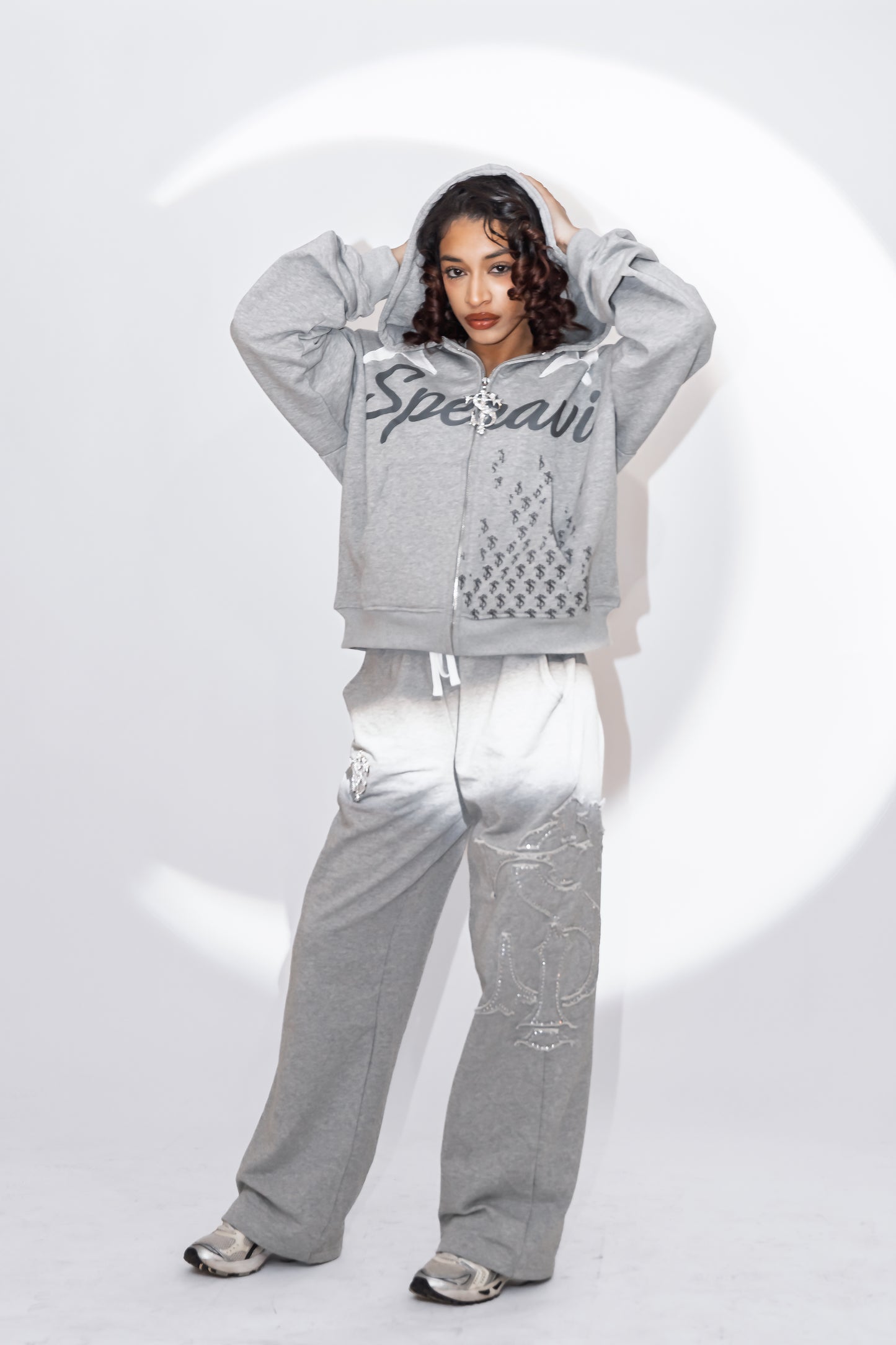 STARSTRUCK LOGO HOODIE GRAY