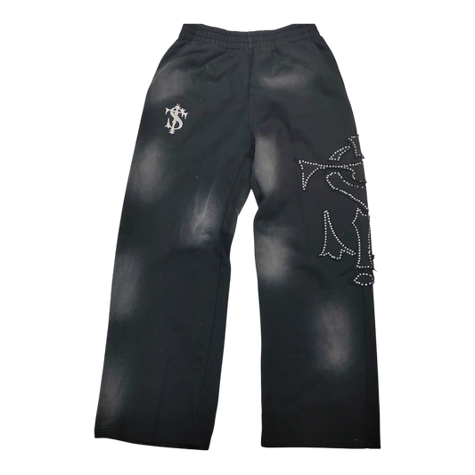 STARSTRUCK LOGO PANTS BLACK