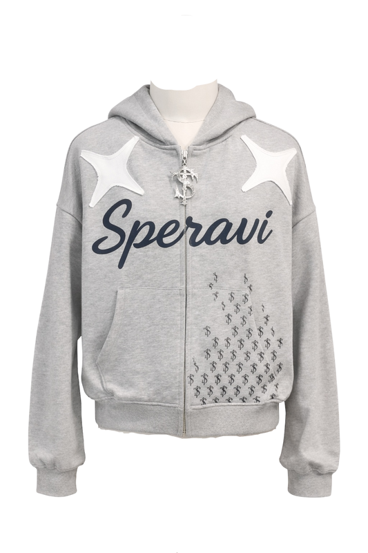 STARSTRUCK LOGO HOODIE GRAY