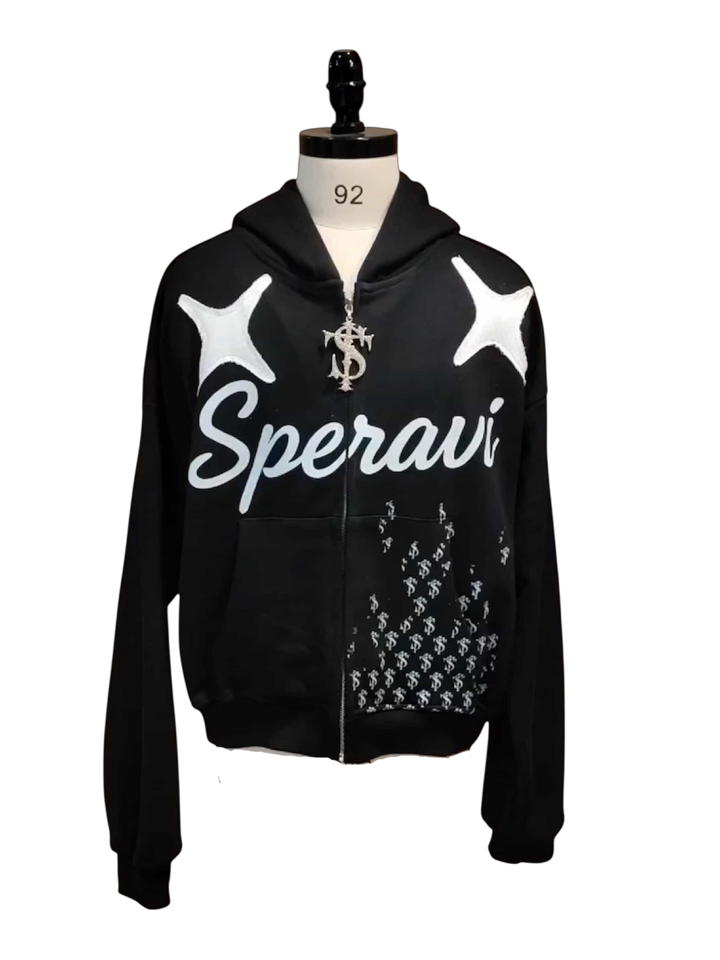 STARSTRUCK LOGO HOODIE BLACK