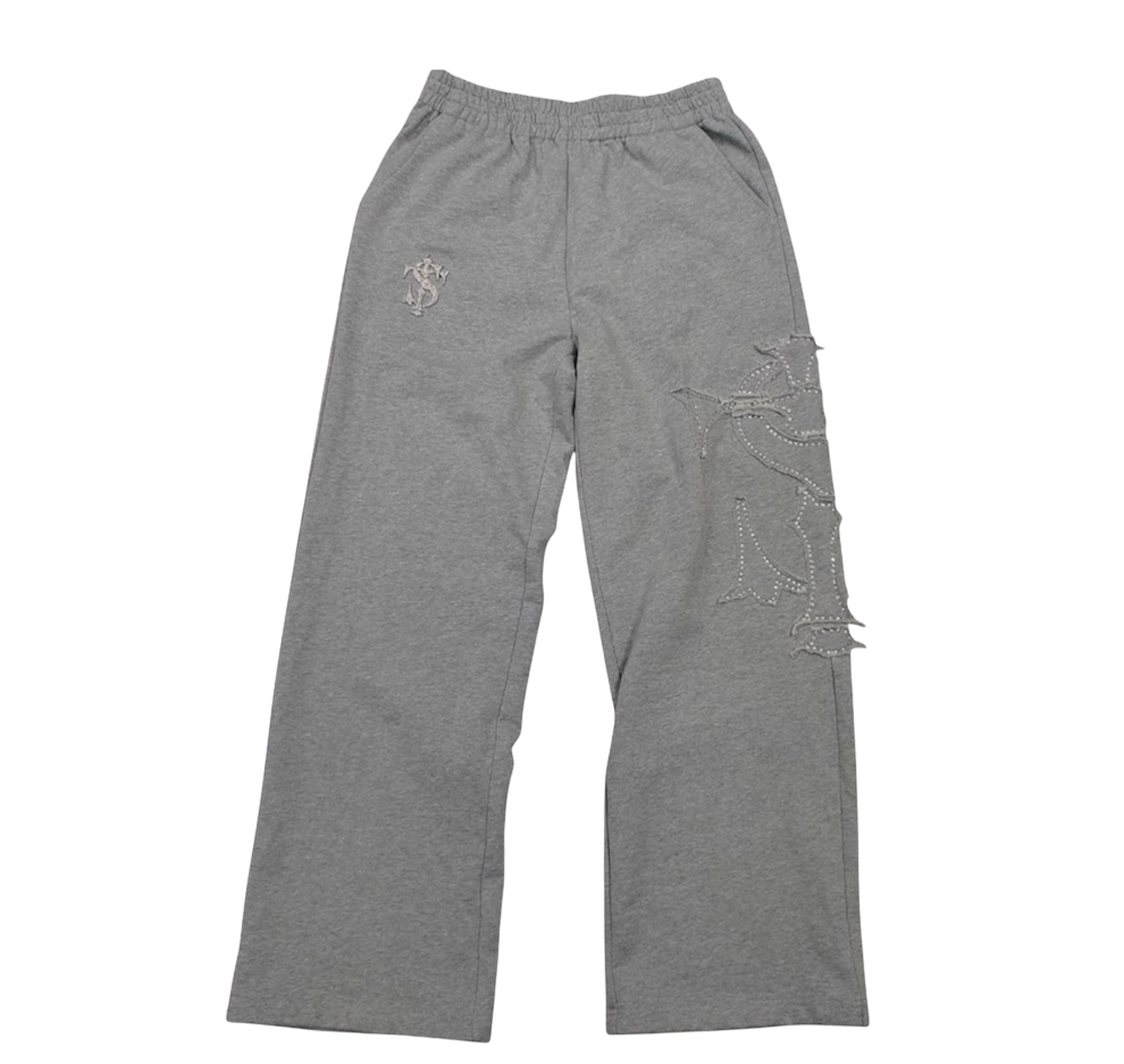 STARSTRUCK LOGO PANTS GRAY