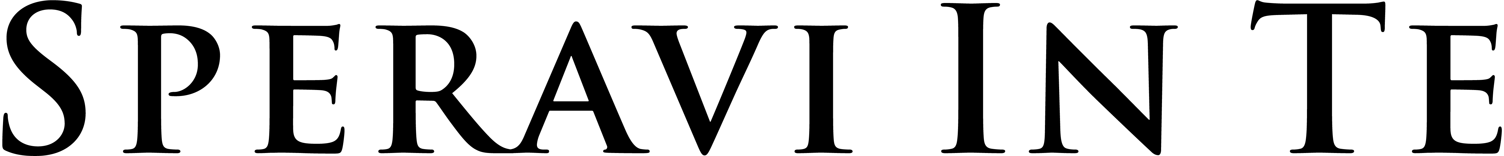 Speravi In Te