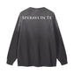 Gradient Washed Long Sleeve T-Shirt
