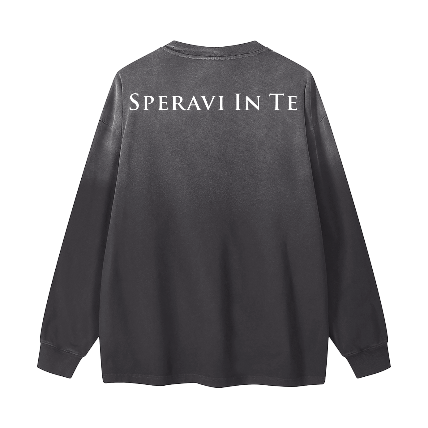 Gradient Washed Long Sleeve T-Shirt