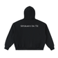Cropped Full-Zip Boxy Logo Hoodie